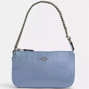 Coach Nolita 19 Crocodile Embossed Leather Purse